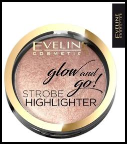 img 2 attached to Eveline Cosmetics Glow And Go Baked Highlighter, 02-Gentle Gold