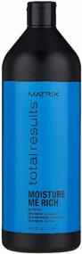 img 3 attached to Matrix hair shampoo Total Results Moisture Me Rich, 1000 ml