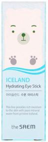 img 3 attached to 💧 Iceland Hydrating Eye Stick by The Saem, 7 g