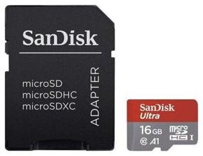 img 3 attached to SanDisk microSDHC 16GB Class 10, A1, UHS-I, R 98MB/s Memory Card, SD Adapter