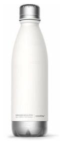 img 2 attached to Термобутылка Asobu Central park travel bottle, 0.51 л, белый/серебристый