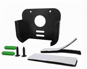 img 1 attached to Wall mount for Apple tv 4/4K, black