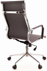 img 2 attached to Управленческое компьютерное кресло Everprof Rio T, обивка: искусственная кожа, цвет: черный