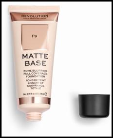 img 3 attached to REVOLUTION Matte Base Foundation, 28 ml, shade: F9