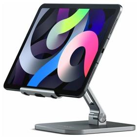 img 3 attached to 👨 Sleek & Stylish: Satechi Aluminum Desktop Stand for iPad Pro - Space Grey - Enhance Your Experience with Durable Aluminium Design