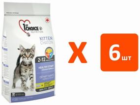 img 2 attached to Dry food for kittens 1st Choice Kitten Healthy start, with chicken 6 pcs. x 907 g