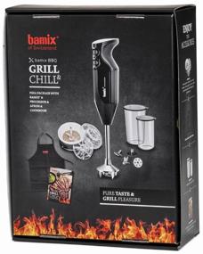 img 1 attached to Bamix M200 DeLuxe BBQ Immersion Blender - Black