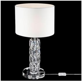 img 2 attached to Decorative lamp MAYTONI Talento DIA008TL-01CH, E27, 40 W, frame color: silver, shade/shade color: white