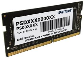 img 3 attached to RAM Patriot Memory SL 8 GB DDR4 2133 MHz SODIMM CL15 PSD48G213381S
