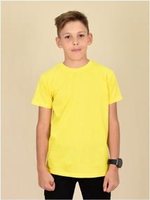 img 2 attached to T-shirt / t-shirt for a boy / plain t-shirt / t-shirt for children (P35-16 р60 (116) 05) LIDEKO kids