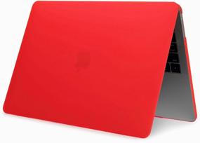 img 3 attached to Case PALMEXX MacCase for MacBook Air 13" (2010-2017) A1369, A1466 /matte red
