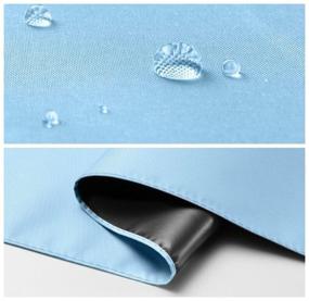 img 4 attached to Women's, men's, folding umbrella Xiaomi Zuodu Fashionable Umbrella Blue Sky