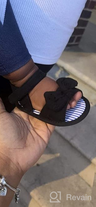 img 1 attached to Sawimlgy Leather Bowknot Sandals - Stylish Shoes and Sandals for Toddler Boys review by Jacob Richmond