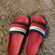 img 1 attached to Step into Comfort with 👞 Tommy Hilfiger's Earthy Sandal - Medium review by Nestor Orbita