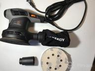 img 1 attached to KEKOY 6 Variable Speed 13000RPM Random Orbit Sander W/ Vacuum Hose & 18Pcs Sandpapers - High Performance Dust Collection System For Woodworking! review by Gerardo Goodson