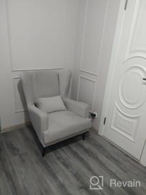 img 7 attached to 🪑 Современное светло-серое кресло-диван: Оскар Зара 17 - стильный предмет мебели для уютных гостиных.