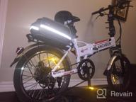 img 1 attached to Aceshin 20-Inch Folding E-Bike With 7-Speed, 36V Lithium Battery And 250W Motor For Adults review by Jay Kowal