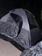 img 1 attached to Waterproof Camping Dome Tent For Families: AsterOutdoor 3/4/6 Person Tent review by Tyler Cash
