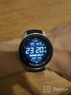 img 1 attached to 📱 Renewed Samsung Galaxy Watch (42mm) Smartwatch (Bluetooth) Compatible with Android/iOS - SM-R810 International Version - No Warranty, Rose Gold Color review by Ahmad ᠌