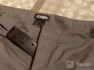 img 1 attached to Get Ready To Conquer Outdoor Adventures With CQR Women'S Flex Stretch Tactical Pants: Water-Resistant Ripstop Work Pants With Cargo Pockets. review by Michelle Frey