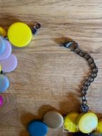 img 1 attached to 🌈 Exquisite Halawly Multicolored Beaded Wood Bead Layered Necklace: A Stylish Statement Piece review by Victor Pinckney
