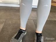 картинка 1 прикреплена к отзыву Newzill Compression Calf Sleeves (20-30MmHg) For Men And Women - Ideal Alternative To Compression Socks, Perfect For Running, Shin Splints, Medical Needs, Travel, And Nursing от Adam Webbie