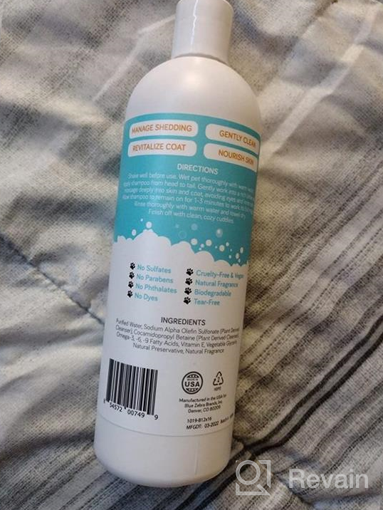 img 1 attached to Mighty Mutt Hypoallergenic De-Shedding Dog Shampoo 16 Oz - Reduce Shedding, Clean & Nourish Fresh Breeze Scent review by Randy Jagers