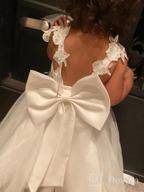 img 1 attached to Stunning Miama Straps: Perfect for Wedding Flower Girls' Bridesmaid Clothing review by Chris Cooper