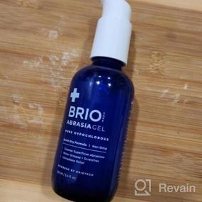 img 5 attached to BRIOTECH BrioCare Abrasia Gel: All-Natural Hypochlorous HOCl Skincare For Irritation Relief, Cleansing Abrasions, Cuts, Scrapes, Sunburn Support, Alcohol-Free Anti-Itch Aid