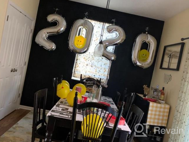 img 1 attached to 40-Inch Reusable Foil Number Balloons For 1St To 22Nd Birthdays - Decorations & Party Supplies review by Reggie Hobbs