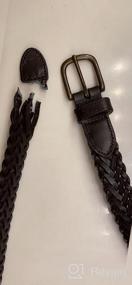 img 7 attached to Boys' Dress Casual Braided Leather Belt by Thomas Bates Dillon