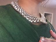img 1 attached to Gorgeous Rhinestone Necklace Inspired By Princess Kate Middleton'S Style review by James Mcphearson