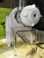 img 1 attached to Kitfort KT-1110-1 screw juicer, green review by Dorota Poniak (Grand ᠌