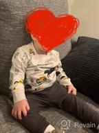img 1 attached to Stylish Toddler Excavator Crewneck Sweatshirt: Boys' Fashion Hoodies & Sweatshirts review by Justin Bradford