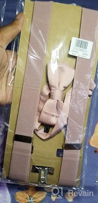 img 1 attached to 💖 YJDS Cute Heart Leather Suspenders: Stylish Boys' Accessories for a Trendy Look review by Adam Whittaker