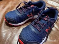 img 1 attached to Girls' Pigment Velocity Athletic Shoes by New Balance - Perfect for Running review by Kathy Miller