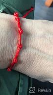 img 1 attached to 🔮 Mystic Jewels by Dalia: Red String Kabbalah Bracelet for Powerful 7 Knots Protection and Warding off Evil Eye review by Douglas Jakab