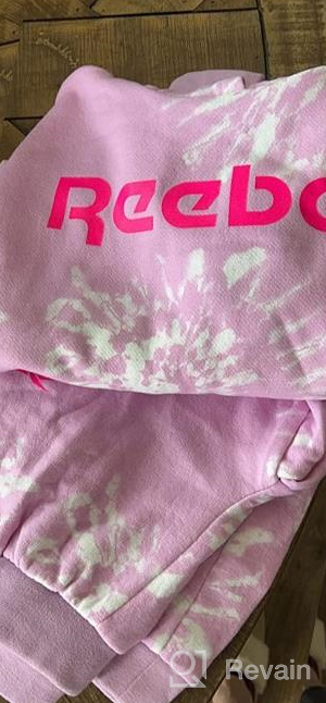 img 1 attached to Reebok Girls Jogger Set Sweatpants - Girls' Clothing and Activewear review by Kerry Johnson