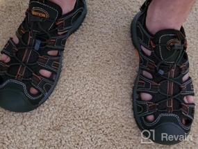 img 5 attached to 👣 GRITION Men's Hiking Sandals Size 40 - Optimized Men's Footwear