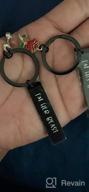 img 1 attached to MAOFAED Couples Keychain Boyfriend Girlfriend review by Mauricio Woodard