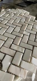 img 8 attached to Mother Of Pearl Decorative Tiles By LONGKING - B-01 (10 Pieces)