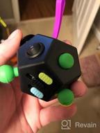 img 1 attached to The Ultimate Fidget Solution: PILPOC TheFube Dodecagon Fidget Cube - 12 Sides, Premium Quality, And Exclusive Carry Case For Stress And Anxiety Relief In ADD, ADHD, OCD review by Mark Lowery