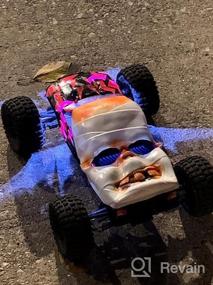 img 5 attached to HAIBOXING 1:12 Scale RC Monster Truck - 38 Km/H Speed, 4WD Electric Powered Remote Control Car For Kids & Adults (40+ Min Playtime)