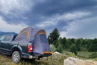 картинка 1 прикреплена к отзыву Orange JoyTutus 2 Person Waterproof PU2000Mm Double Layer Pickup Truck Bed Tent, Portable 5.5'-6' Camping Preferred от Matthew Ciula