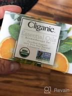 img 1 attached to Organic Aromatherapy Essential Oils Set (4) By Cliganic - 100% Pure Natural Peppermint, Eucalyptus, Tea Tree & Orange review by Christina Luhrs