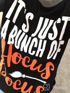img 1 attached to Women'S 3/4 Sleeve Raglan Baseball Halloween Graphic Tee - "Hocus Pocus review by Ramesh Eastep