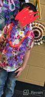 img 1 attached to Stylish & Comfortable: Big Boys' Short Sleeve Hawaiian Shirts By SSLR review by Ricky Mills