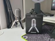 img 1 attached to 🎙️ Chrome SAMSON Meteor Mic USB Studio Condenser Microphone review by Bambang Jatmiko ᠌