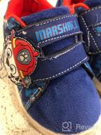 img 1 attached to Paw Patrol Toddler Shoes: Adjustable Strap for Chase Marshall Skye, Toddler Size 4-8 review by Justin Rashid