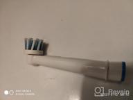 img 1 attached to 💡 4 Pack of Oral-B Cross Action Electric Toothbrush Replacement Brush Heads review by Soo Chang ᠌